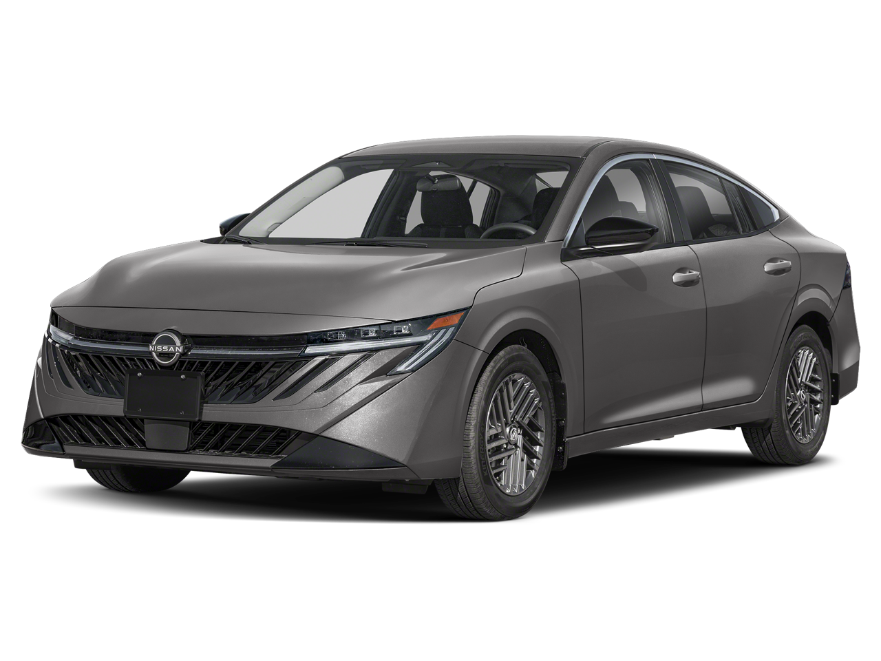 2026 Nissan Sentra SL in Gun Metallic — front three-quarter view