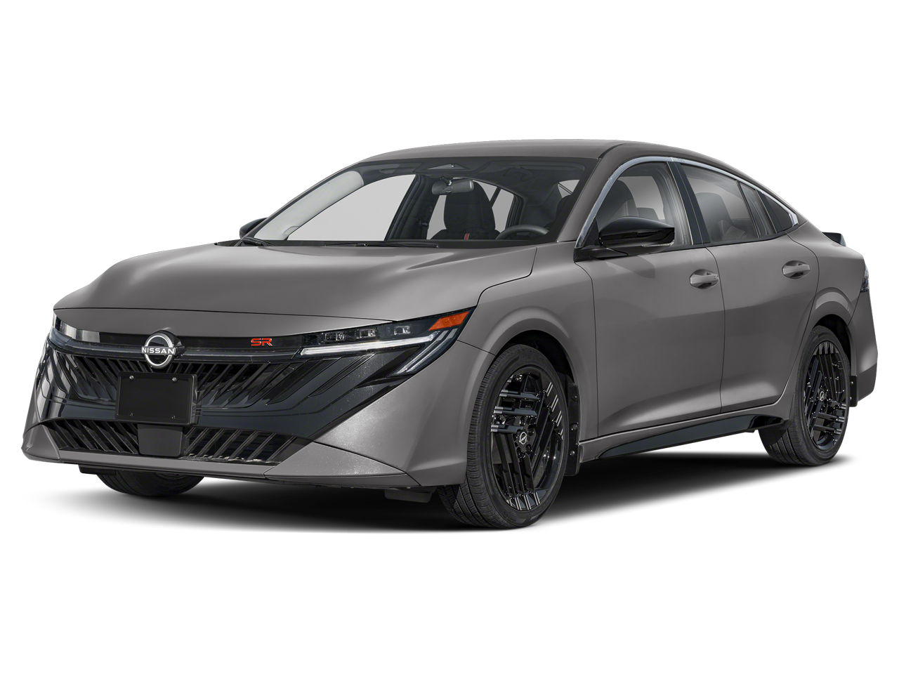 2026 Nissan Sentra SR in Gun Metallic — front three-quarter view
