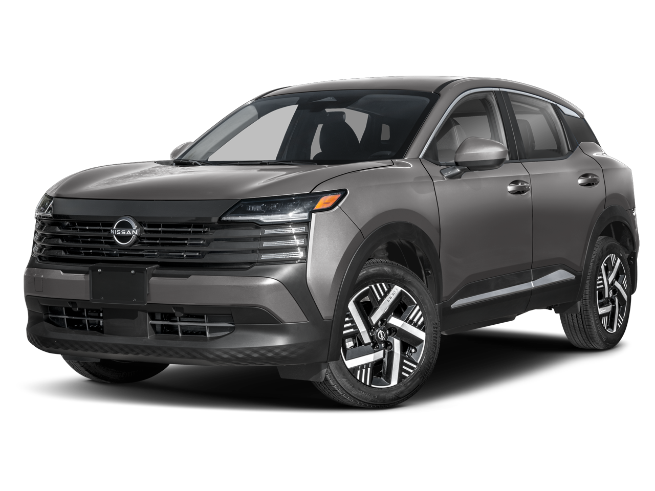 2026 Nissan Kicks SV in FRESH POWDER — front three-quarter view