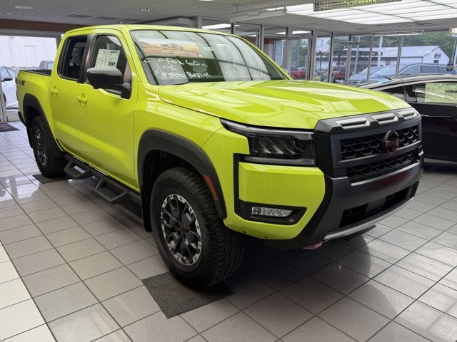 2026 Nissan Frontier — rear three-quarter view