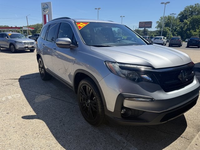 2021 Honda Pilot — rear three-quarter view