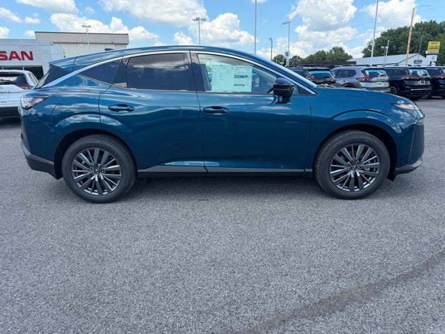 2026 Nissan Murano SL in Aurora Blue Pearl Metallic — front three-quarter view